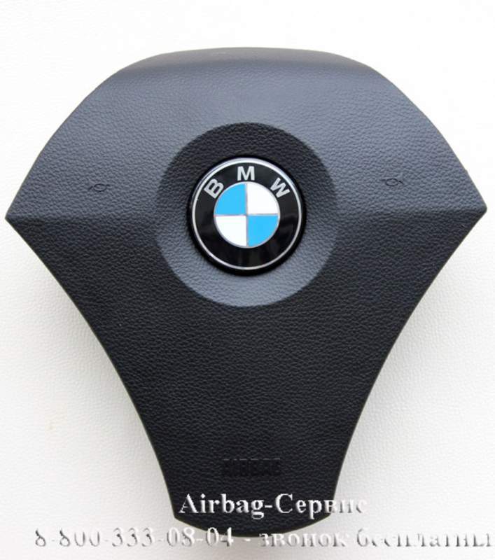 Крышка подушки безопасности водителя BMW 5 серии кузов E60