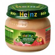 Пюре ХАЙНЦ (HEINZ) цыпленок с телятинкой с 6 мес. 80 г