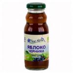 Сок ФЛЁР АЛЬПИН ОРГАНИК (FLEUR ALPINE ORGANIC) яблоко и черника с 5 мес.200 мл