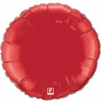 Шар мини-круг красный 402500R