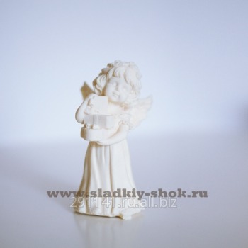 Шоколадная фигурка Девочка ангел с подарками, арт. 13-017Б