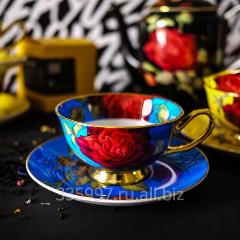 Чайная пара Fine bone China cup and saucer