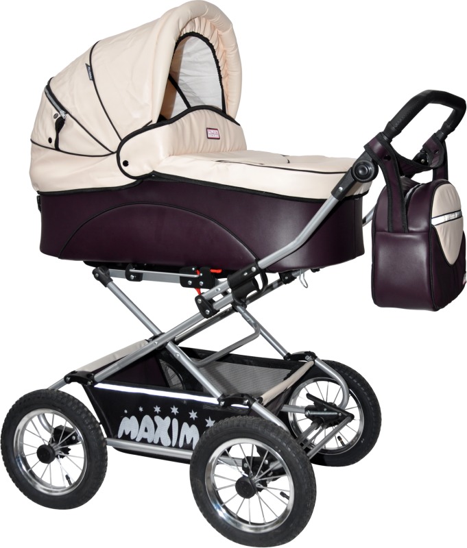 Коляска Maxima Elite Leather 206 3в1 Stroller B&E