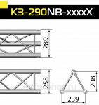 Ферма треугольная Серия 290 K3-290NB-(2000)X