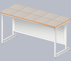 Столы лабораторные без стеллажей  ЛАБ-1500 ЛКн