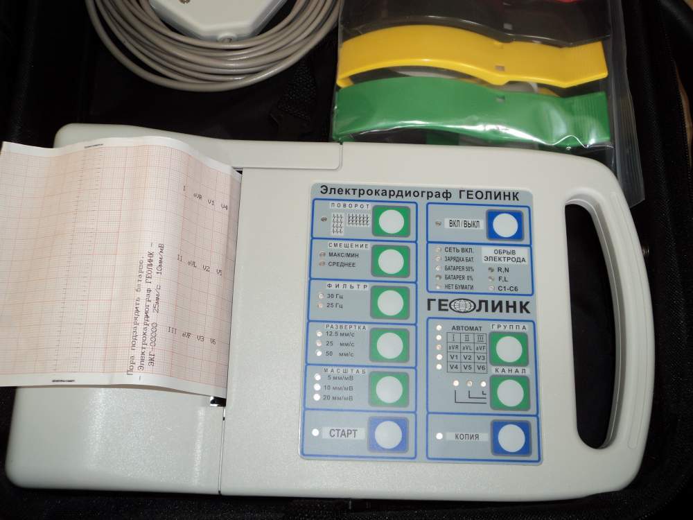 Электрокардиограф ЭКЗТ 12-01 Геолинк