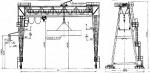 Кран козловой специальный (контейнерный перегружатель) КК-50