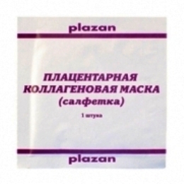 Plazan Плацентарная маска-салфетка, 19 г