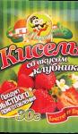 Кисель со вкусом клубники 30г