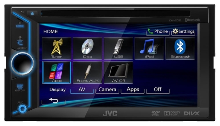 Автомагнитола JVC KW-V20BTEE