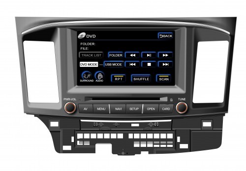 Штатная автомагнитола  FlyAudio 66078A02 Mitsubishi Lancer X