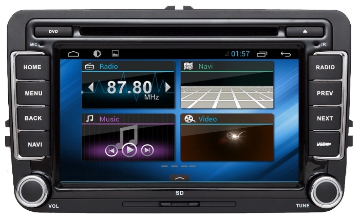 SIDGE Volkswagen TIGUAN (2007-2013) Android 4.1