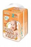 Подгузники AMMA Day&Night, 2S