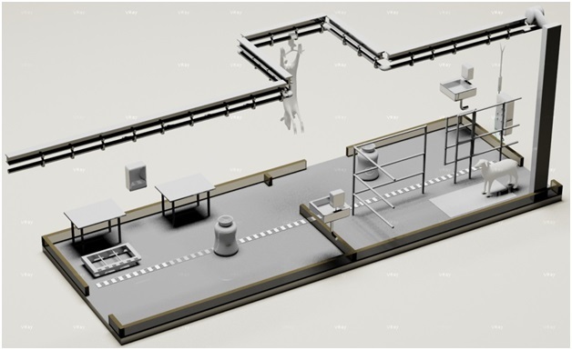 Модуль убоя для мелкого рогатого скота