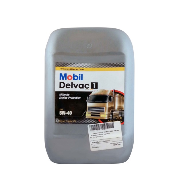 Mobil Delvac 1 5W-40 20 L