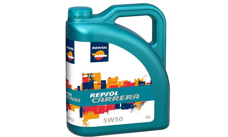 Полностью синтетическое моторное масло Repsol Carrera 5W50 1L