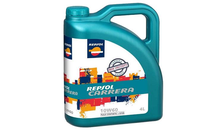 Полностью синтетическое моторное масло Repsol Carrera 10W60 4L