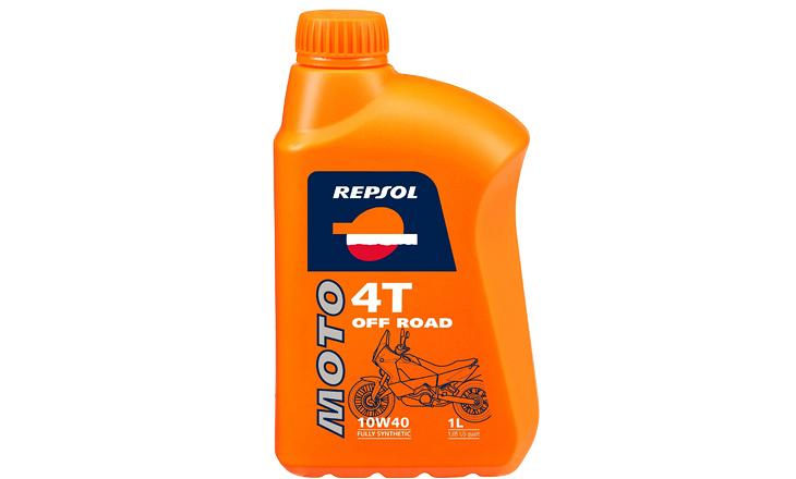 Синтетическое масло Repsol Moto Off Road 4T 10W40 4L