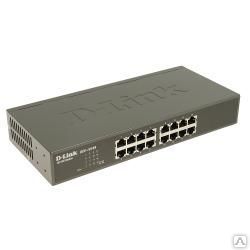 D-Link DES-1016A Коммутатор 16 портовый 10/100 Small case