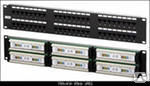 Hyperline PP2-19-48-8P8C-C5e-110D Патч-панель 19", 48 портов RJ-45, кат.5e