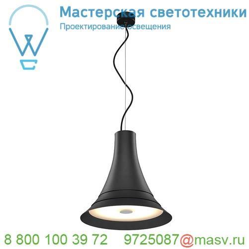 1000436 SLV BATO 35 LED PD светильник подвесной 21Вт с LED 2700К, 1300лм, 100°, черный