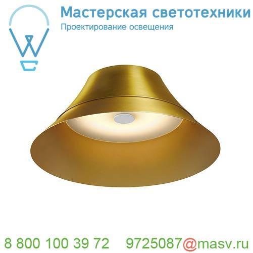 1000442 SLV BATO 45 LED CW светильник накладной 30Вт с LED 2500К, 1900лм, 100°, латунь