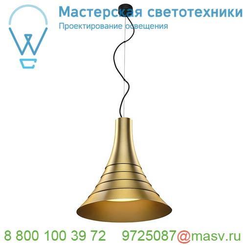 1000440 SLV BATO 45 LED PD светильник подвесной 30Вт с LED 2500К, 1900лм, 100°, латунь