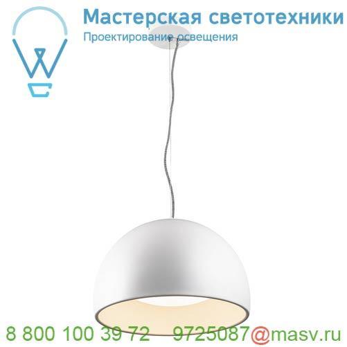 133881 SLV BELA 40 светильник подвесной 24Вт с LED 3000К, 1350лм, белый