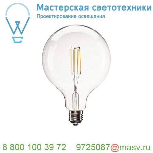 1001038 SLV LED G125 E27 источник света 230В, 7Вт, 2700K, 806лм, 330°, диммируемый