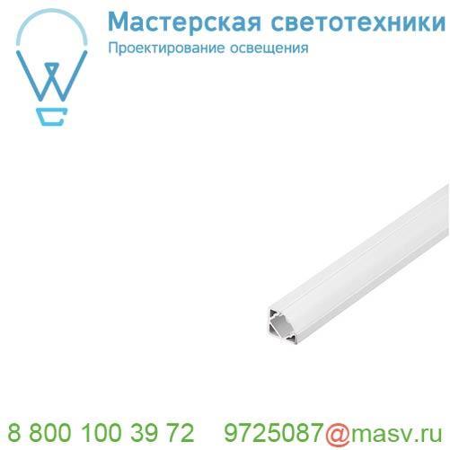 213901 SLV GLENOS D-2720 100 профиль накладной угловой, без экрана, 1 м, белый