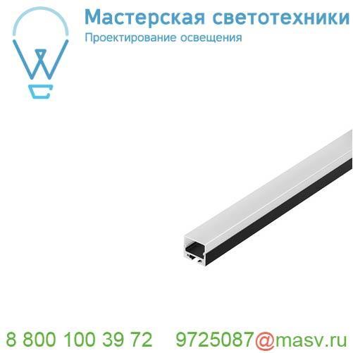 213440 SLV GLENOS Pro-2020 200 профиль накладной, 2 м, с экраном, черный