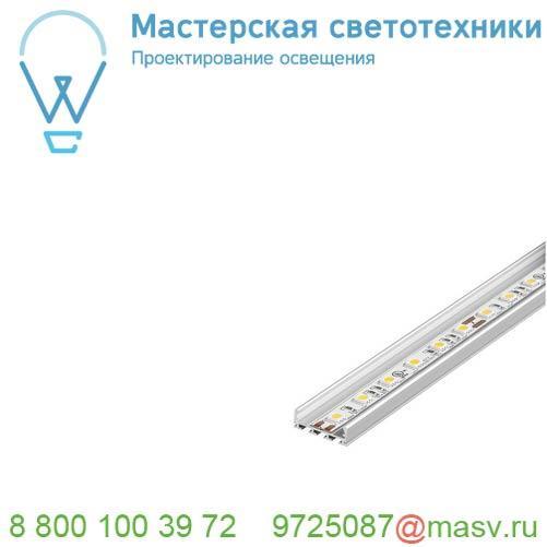 213704 SLV GLENOS Pro-2609 100 профиль накладной, без экрана, 1 м, серебристый