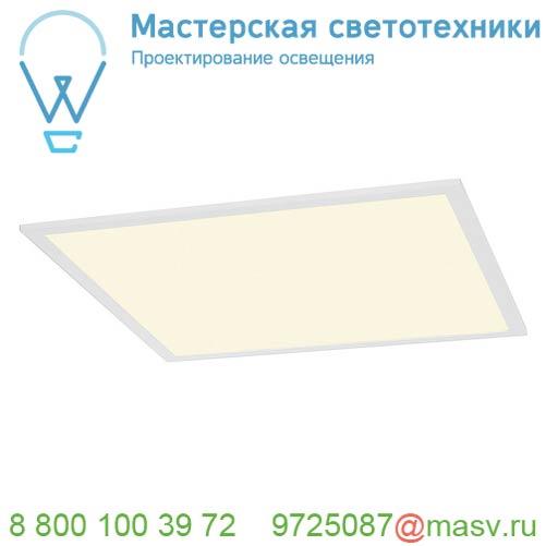 158704 SLV I-VIDUAL PANEL 60x60 светильник встраиваемый 1000мА 40Вт с LED 4000К, 3650лм, UGR