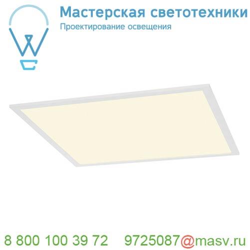 158714 SLV I-VIDUAL PANEL 62x62 светильник встраиваемый 1000мА 40Вт с LED 4000К, 3650лм, UGR