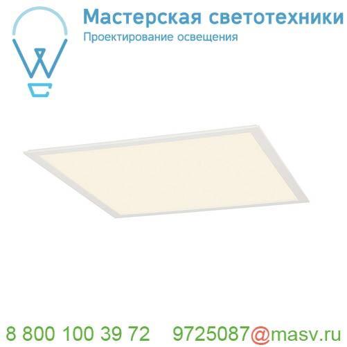 158602 SLV LED PANEL 60х60 светильник встраиваемый 230В c 56 SMD LED 39.5Вт, 2700К, 3250лм, 110°