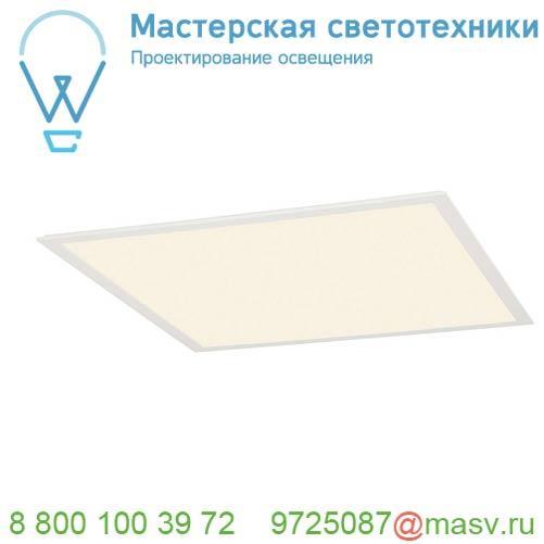 158612 SLV LED PANEL 62х62 светильник встраиваемый 230В c 56 SMD LED 39.5Вт, 2700К, 3250лм, 110°