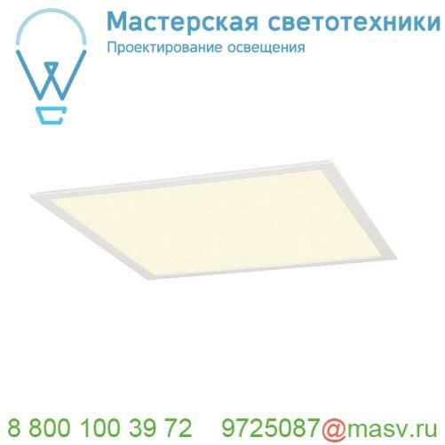 158604 SLV LED PANEL 60х60 светильник встраиваемый 230В c 56 SMD LED 39.5Вт, 4000К, 3250лм, 110°