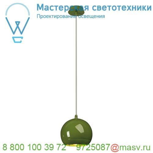 133485 SLV LIGHT EYE светильник подвесной для лампы ES111 75Вт макс., папоротниковый (RAL6025)