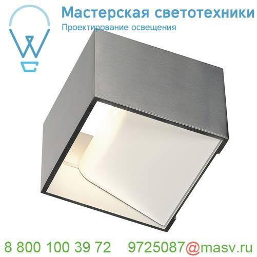 1000640 SLV LOGS IN Dim to Warm светильник настенный 12Вт с LED 2000-3000K, 490лм, матированный