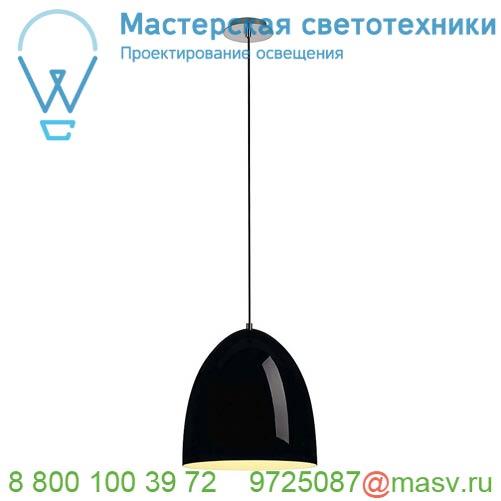 133010 SLV PARA CONE 30 светильник подвесной для лампы E27 60Вт макс., черный глянцевый