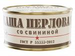 КАША ПЕРЛОВАЯ со свининой ГОСТ Р 55333-2012 325 г "НОВРЕЗЕРВ"