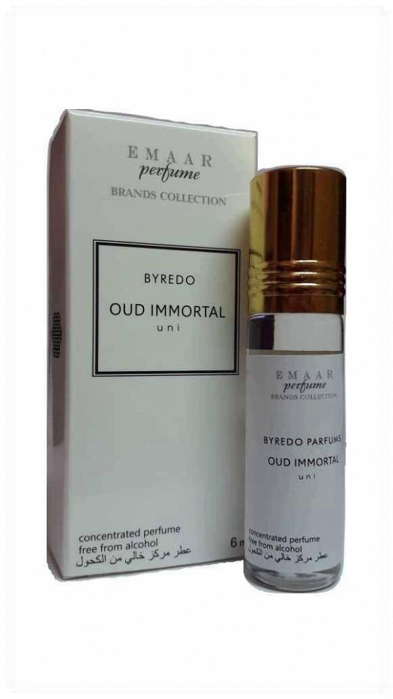 Масляные духи парфюмерия OUD IMMORTAL uni Byredo Emaar 6 мл