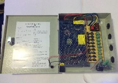 БЛОК ПИТАНИЯ В МЕТАЛЛИЧЕСКОМ КОРПУСЕ SТ-DC12V-10A/9CH