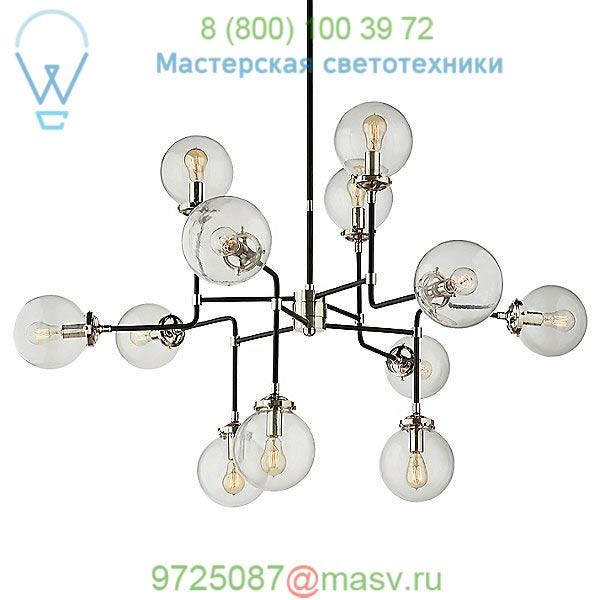 Visual Comfort S 5022HAB-WG Bistro Medium Chandelier, светильник