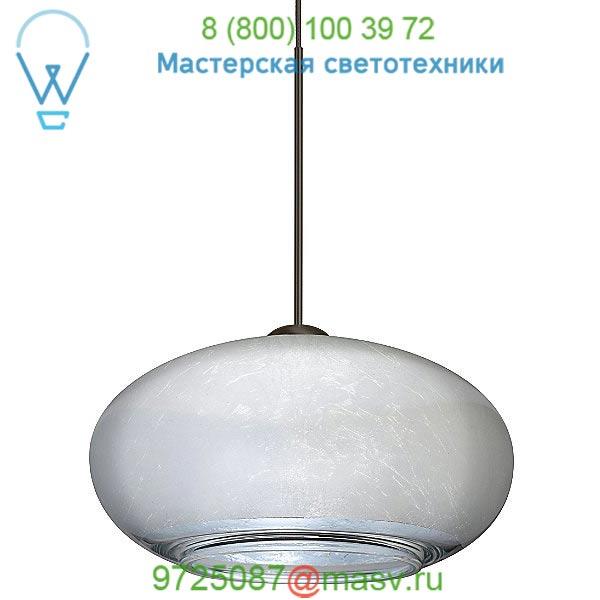 Brio 7 One LightPendant Light Besa Lighting 1XT-2492GF-BR, светильник