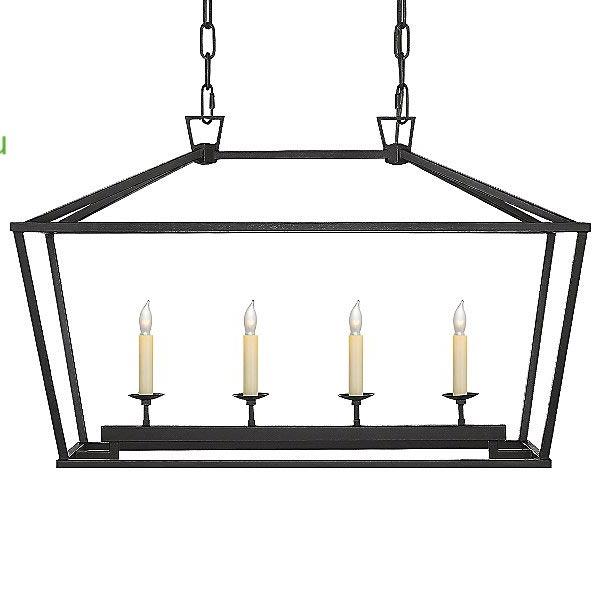 Visual Comfort Darlana Linear Suspension Light (Aged Iron/Small) - OPEN BOX RETURN , светильник