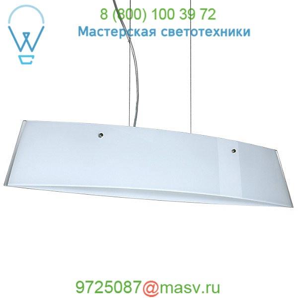 Silhouette Three Light Linear Pendant Besa Lighting LS3-445406-BR, светильник