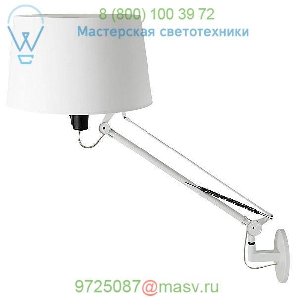 Lektor Wall Sconce Carpyen LEKTOR-W-WHITE/WHITE, бра