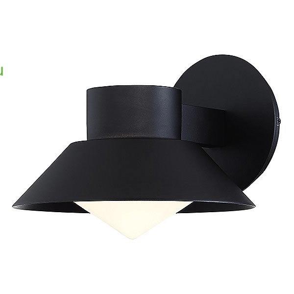 Oslo Outdoor Wall Sconce Modern Forms WS-W18708-BK, уличный настенный светильник