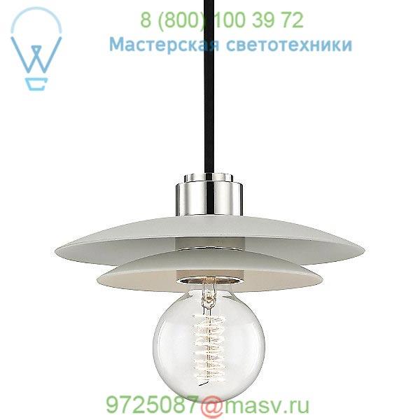 Milla Pendant Light H175701S-AGB/WH Mitzi - Hudson Valley Lighting, подвесной светильник